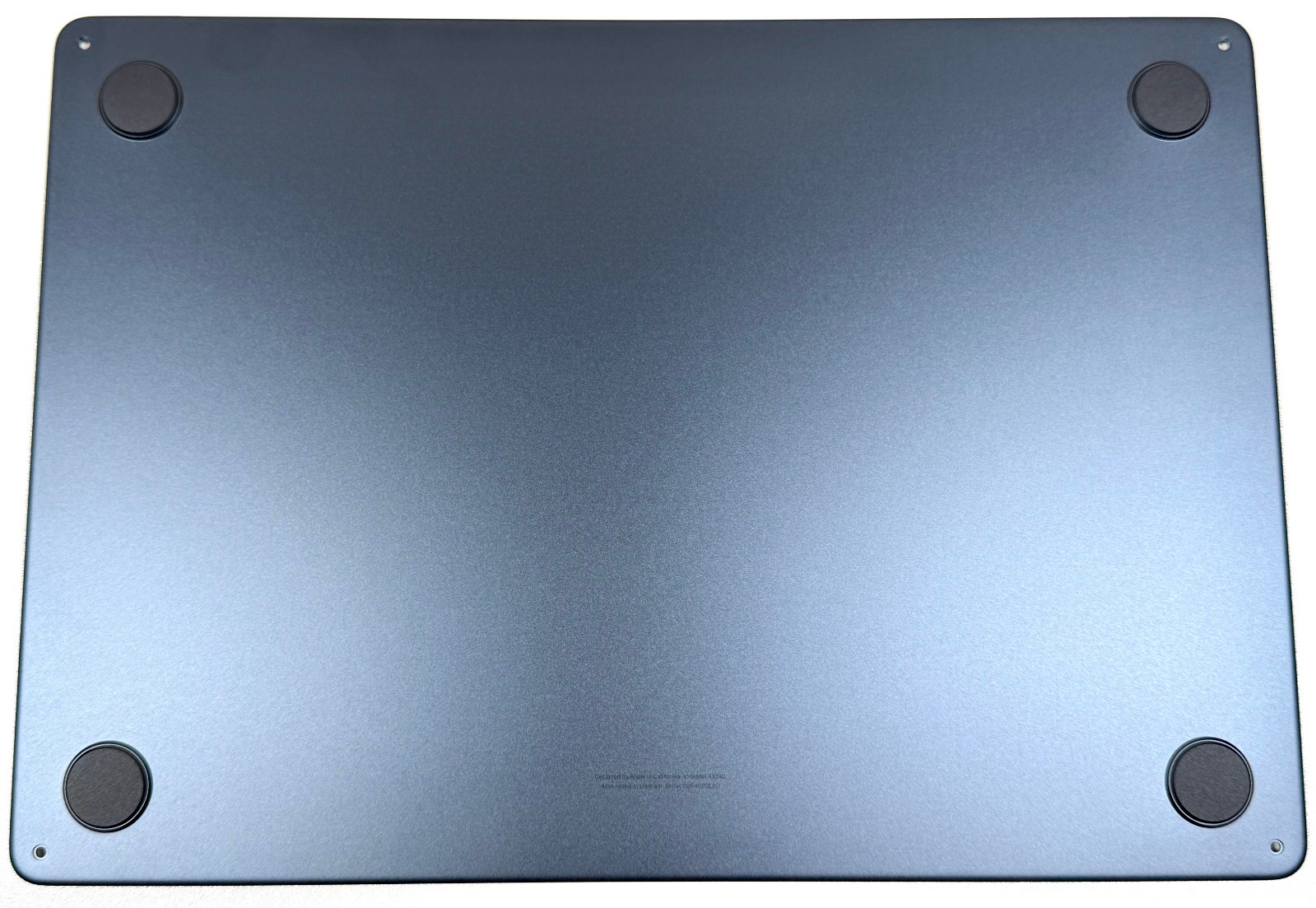 Apple MacBook Air 13″ Midnight M4 2025 A3240 Lower Bottom Case Cover OEM NEW