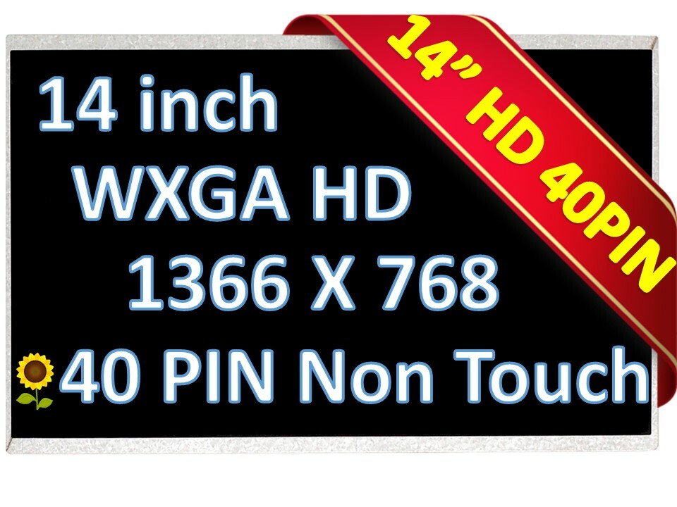 Samsung LTN140AT19 LTN140AT18 Laptop Screen 14 LCD LED Replacement