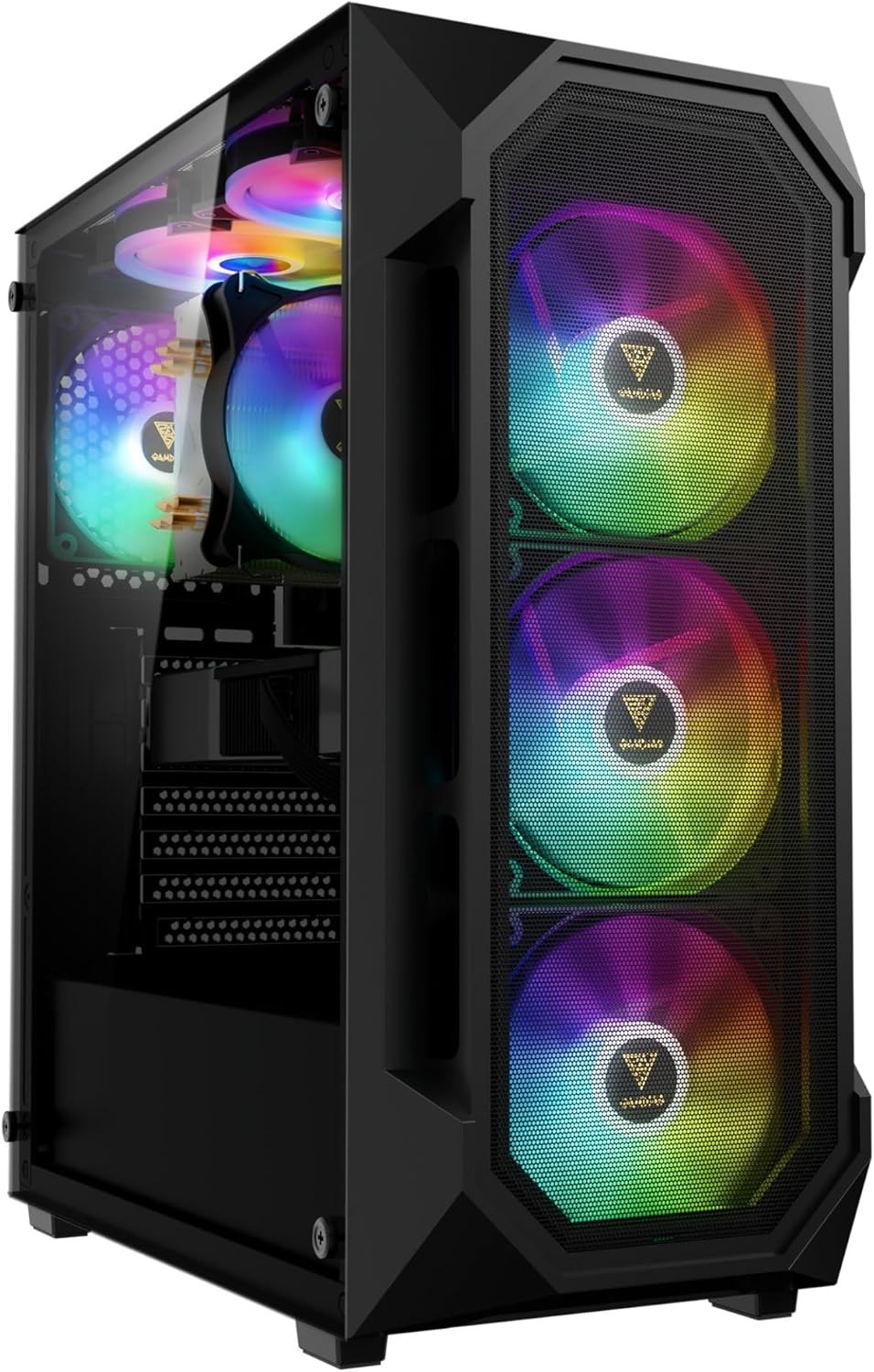 High-Performance ATX Gaming Case – Excellent Airflow & 340mm GPU Compatibility