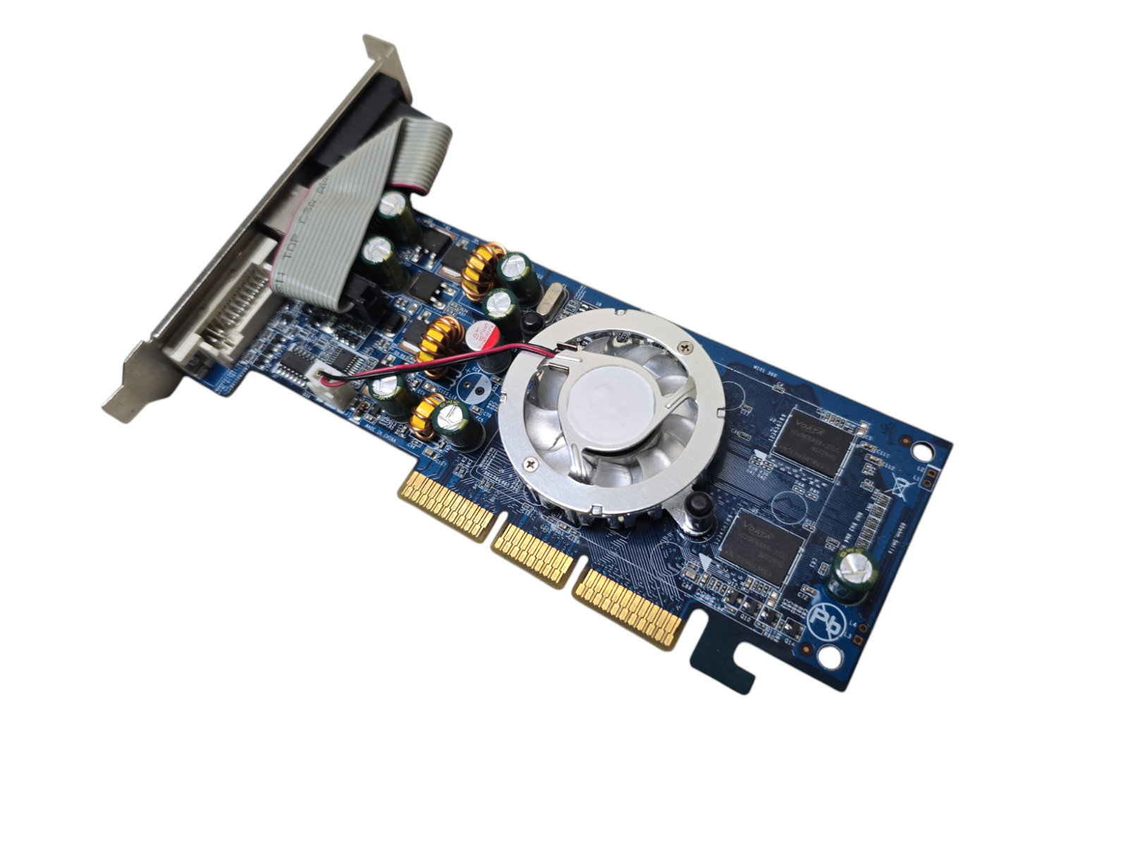 AGP Video Card GeForce 6200A D256M BFGR62256OC 32M MT46V DVI VGA S-Video