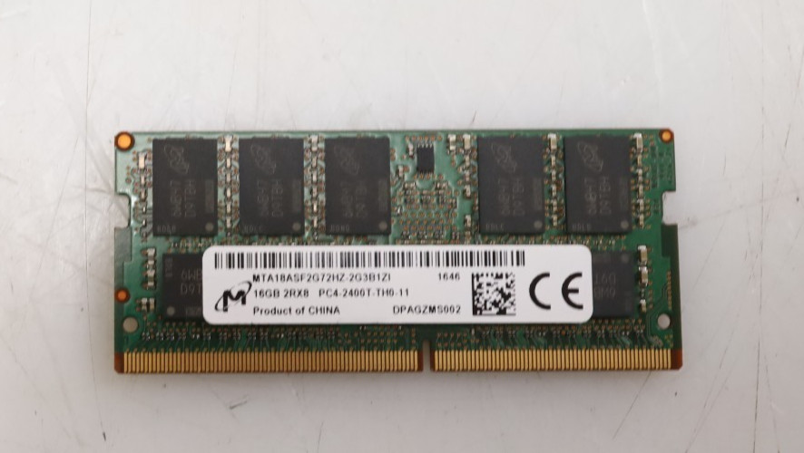 16GB Micron MTA18ASF2G72HZ-2G3B1 2400MHz PC4-19200 ECC SODIMM DDR4 Memory