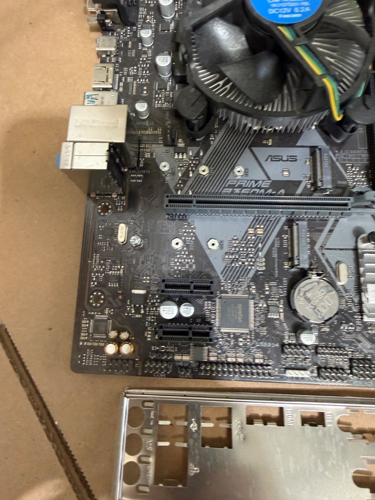 ASUS PRIME B360M-A MicroATX LGA1151 With Intel i5-8400@2.80GHz CPU-NO Ram