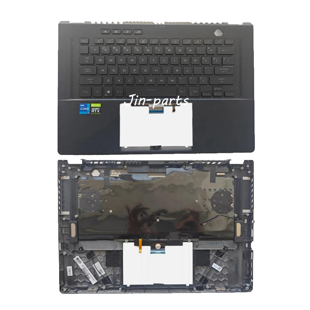 For ASUS ROG Zephyrus GA503Q GU603 Palmrest Backlit US Keyboard Cover Black