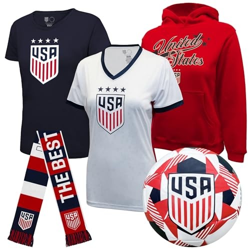 Officially Licensed U.S. Soccer Ultimate Fan Pack, Youth Small United States