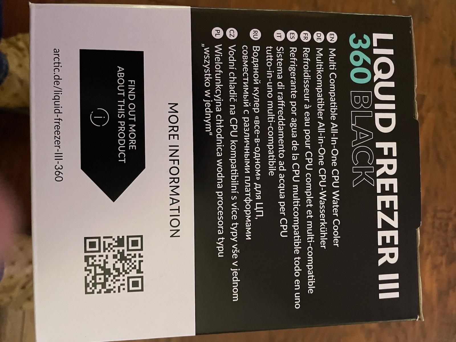 4895213704489 CPU COOLER S_MULTI/ACFRE00136A ARCTIC Arctic Cooling