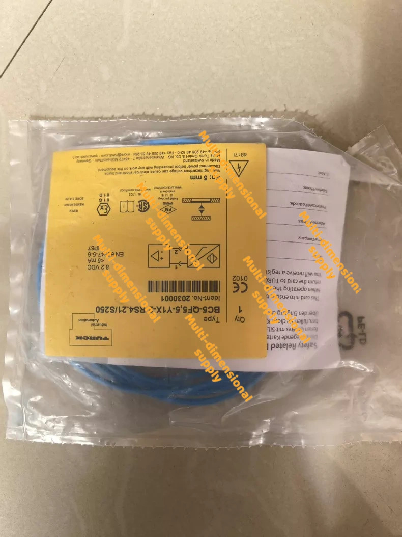 1PCS NEW BC5-QF5,5-Y1X-2-RS4.21/S250 via DHL or FedEx