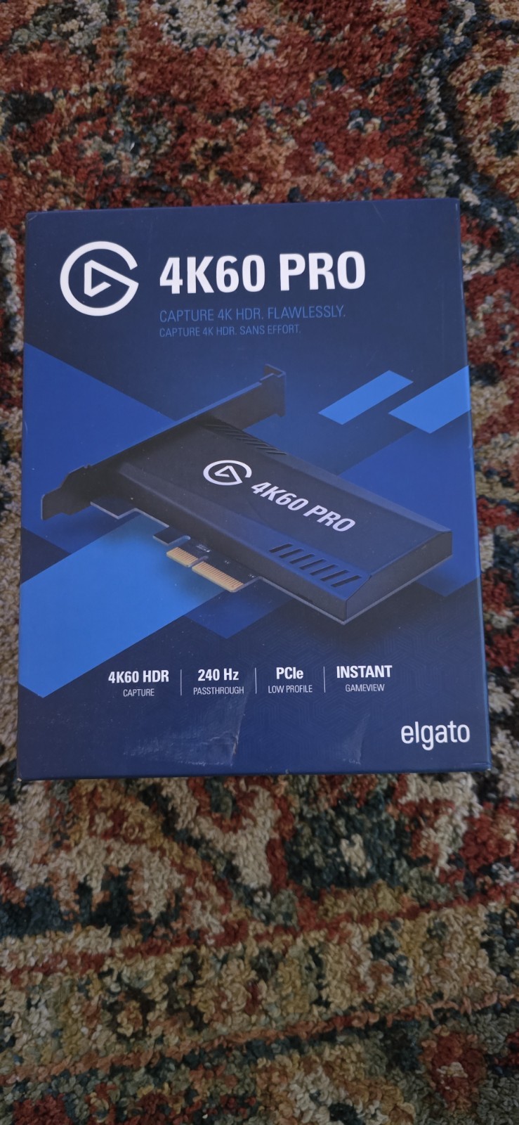 Elgato 4k60 Pro MK. 2 Capture Card Internal PCIe for Recording & Streaming