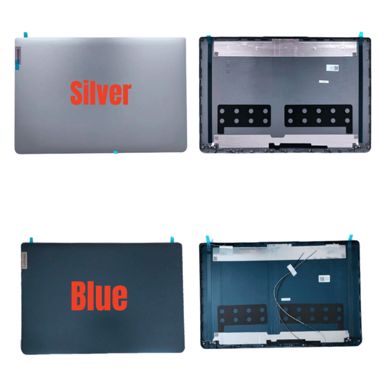 For Lenovo IdeaPad 1 15ADA7 15AMN7 LCD Back Cover/Hinge/Bezel Silver/Blue US