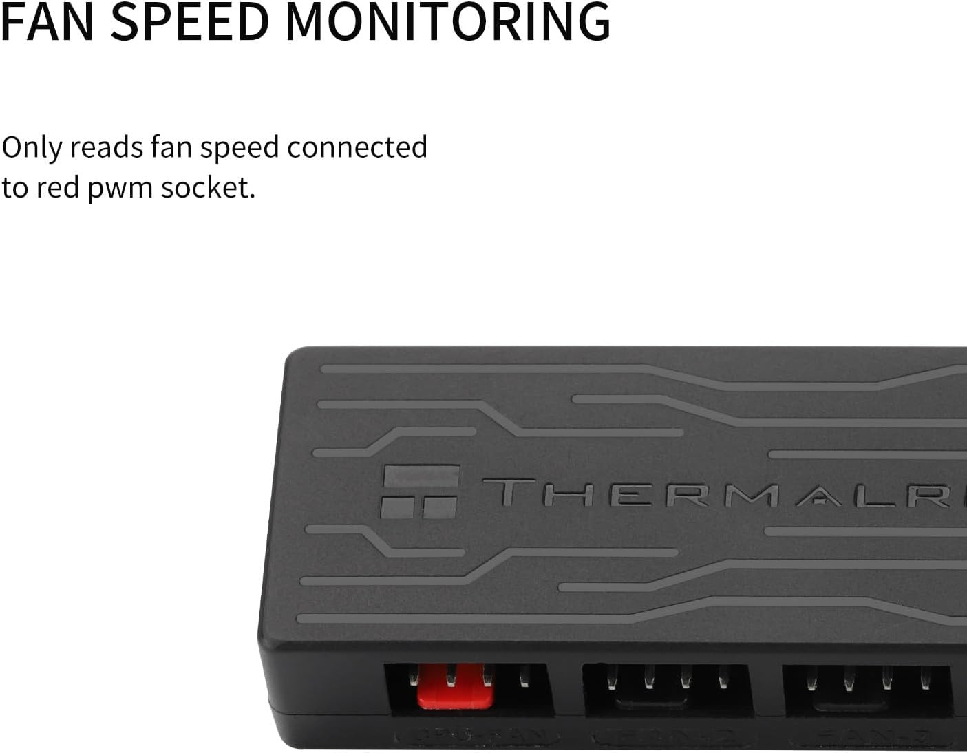 FAN HUB X4 PWM Fan Controller – 4 Port 4-Pin, Multiple Interface