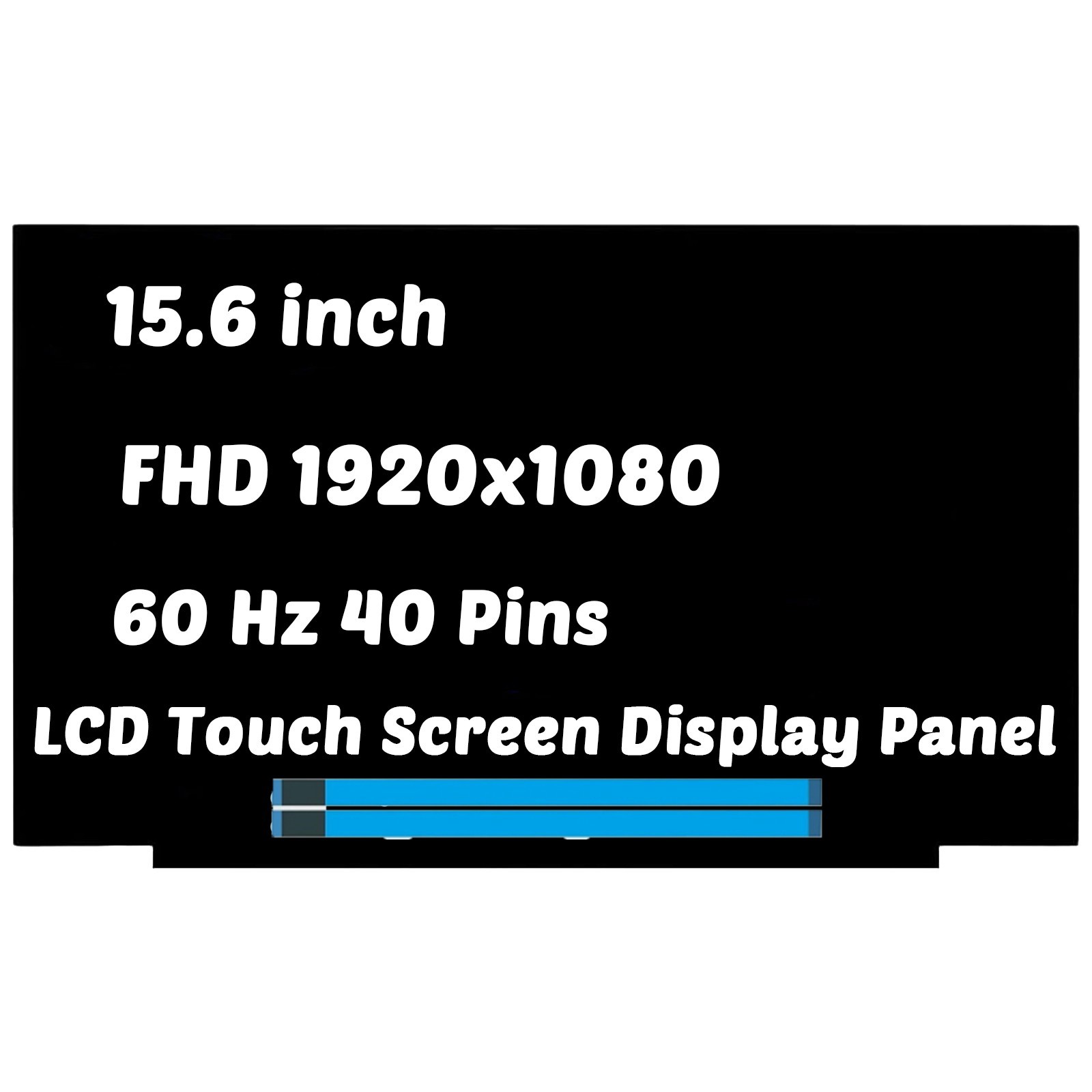 15.6″ for IdeaPad Slim 3 15ABR8 82XM005DUS 40Pin LCD Touch Screen Display Panel