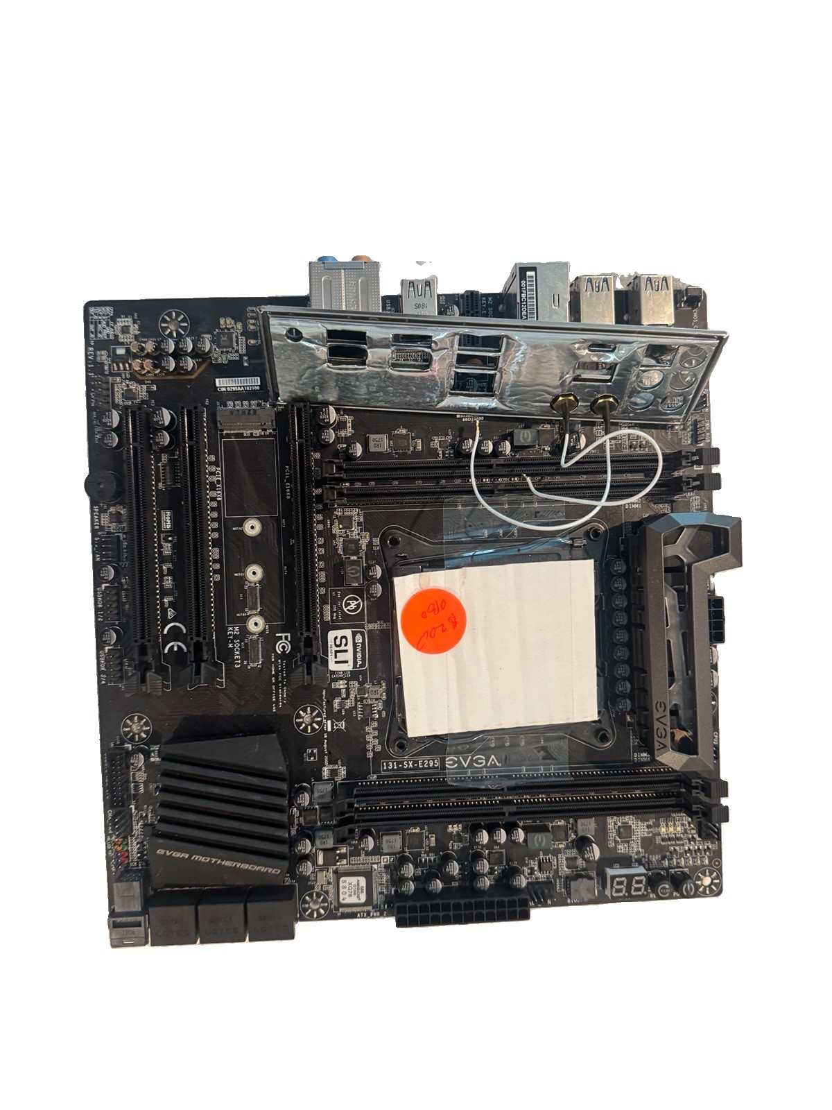 EVGA X299 Micro, 131-SX-E295-KR, LGA 2066, Intel X299, SATA 6Gb/s, USB 3.1