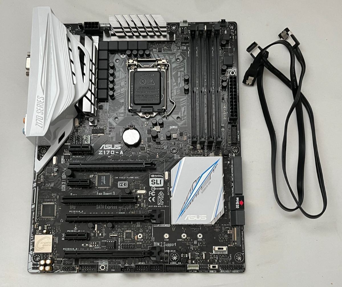 ASUS Z170-A LGA 1151 ATX Intel DDR4 Motherboard