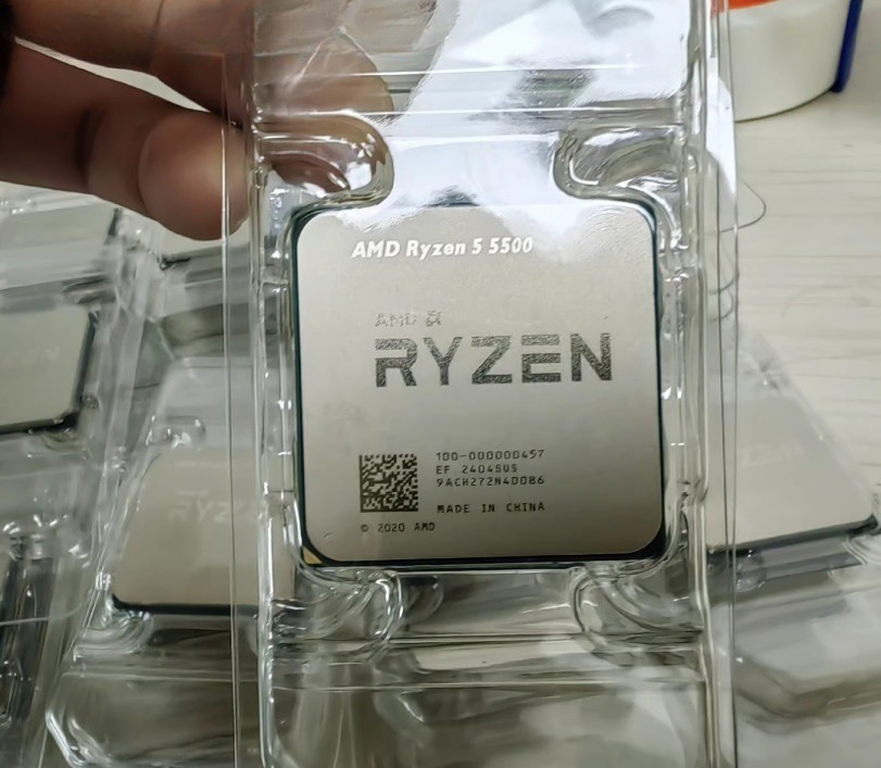 AMD Ryzen 5 5500 6Core Socket AM4 CPU Twelve-Thread 3.6GHz Processor 65W R5 5500