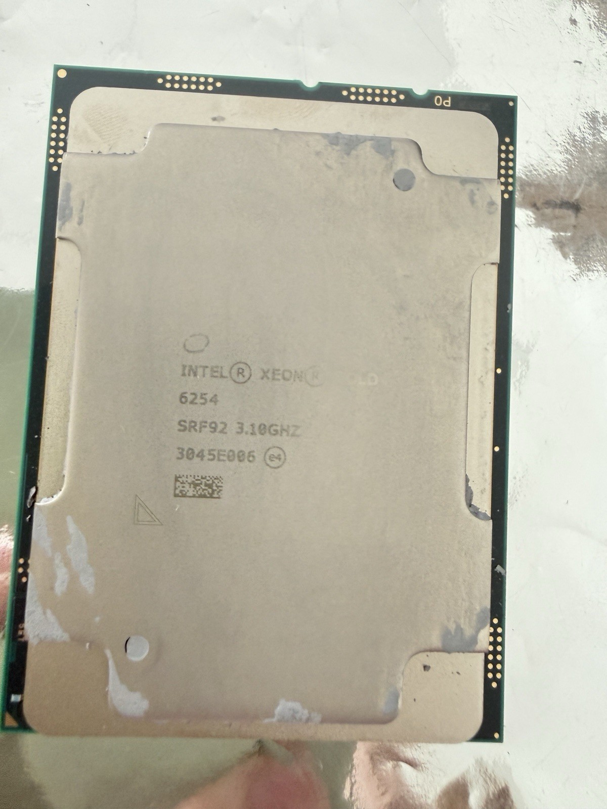 Intel Xeon Gold 6254 3.10GHz 18-Core LGA3647 Server CPU Processor SRF92 tested