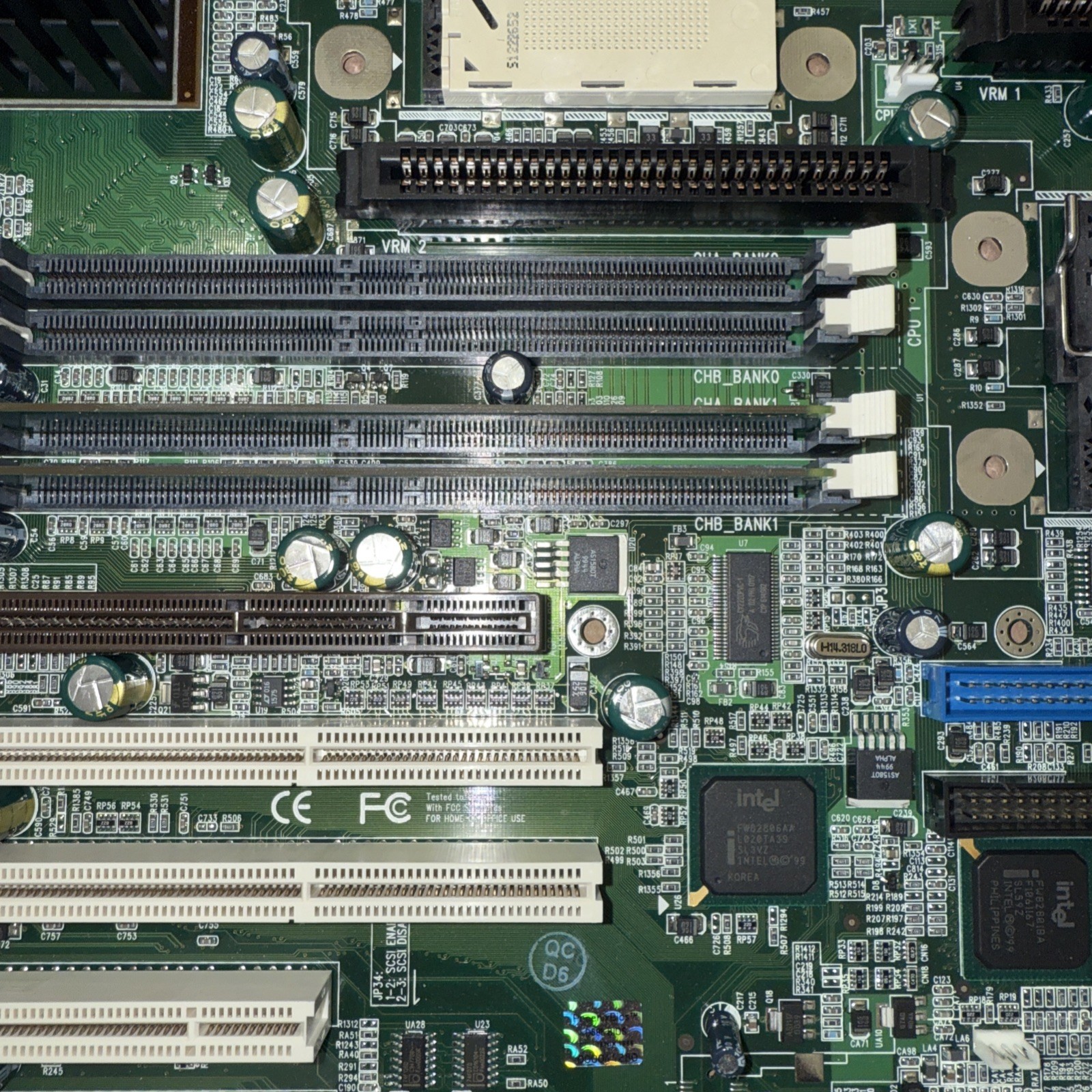 Supermicro P4DC6 Rev 1.01 Dual Socket 603 Xeon Motherboard NOS New RDRAM SCSI