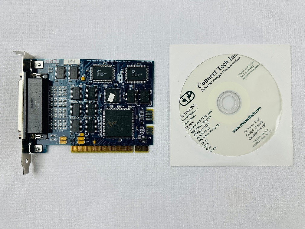Connect Tech BH001 Blue Heat-8 RS232 Serial Communication Card