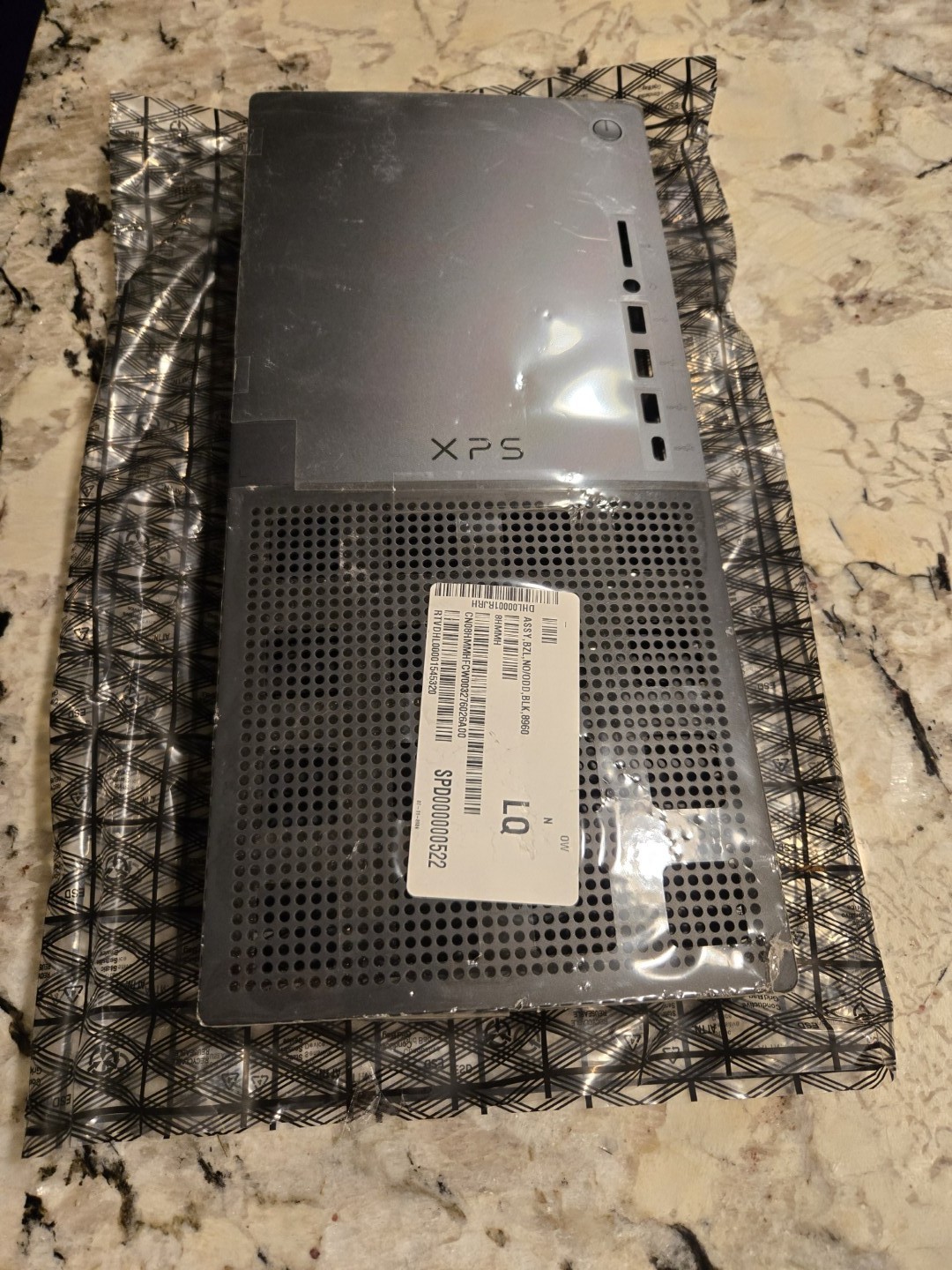 NEW Dell XPS 8960 Front Desktop Bezel Black Gray 8HMMH