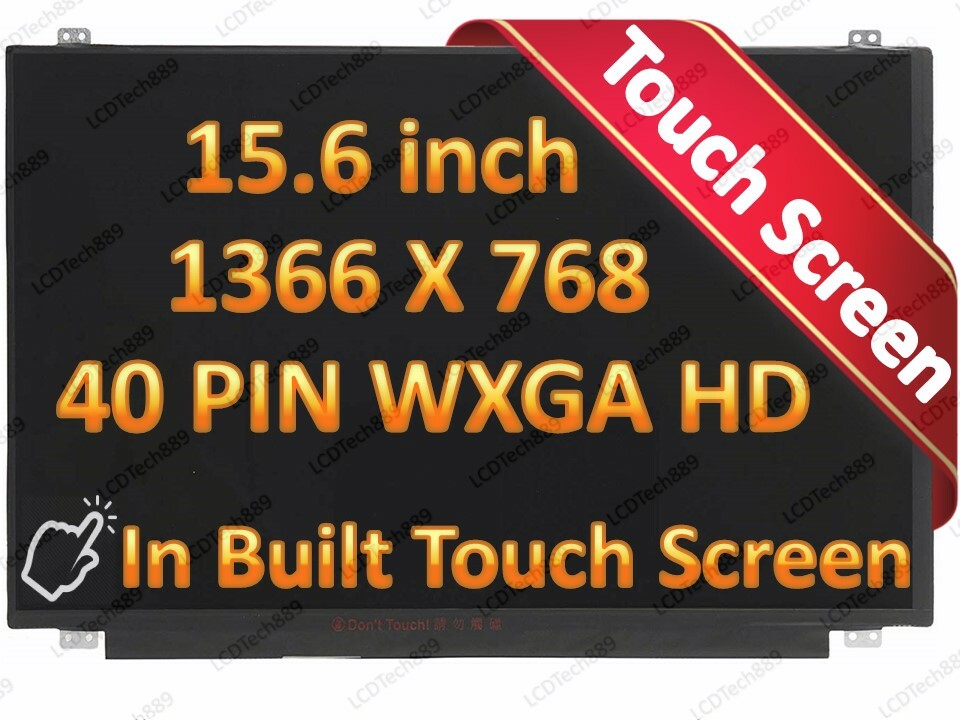 NEW HP 809612-008 PANEL 15.6 HD BV WLED SVA eDP Slim BA Touch LED LCD Screen
