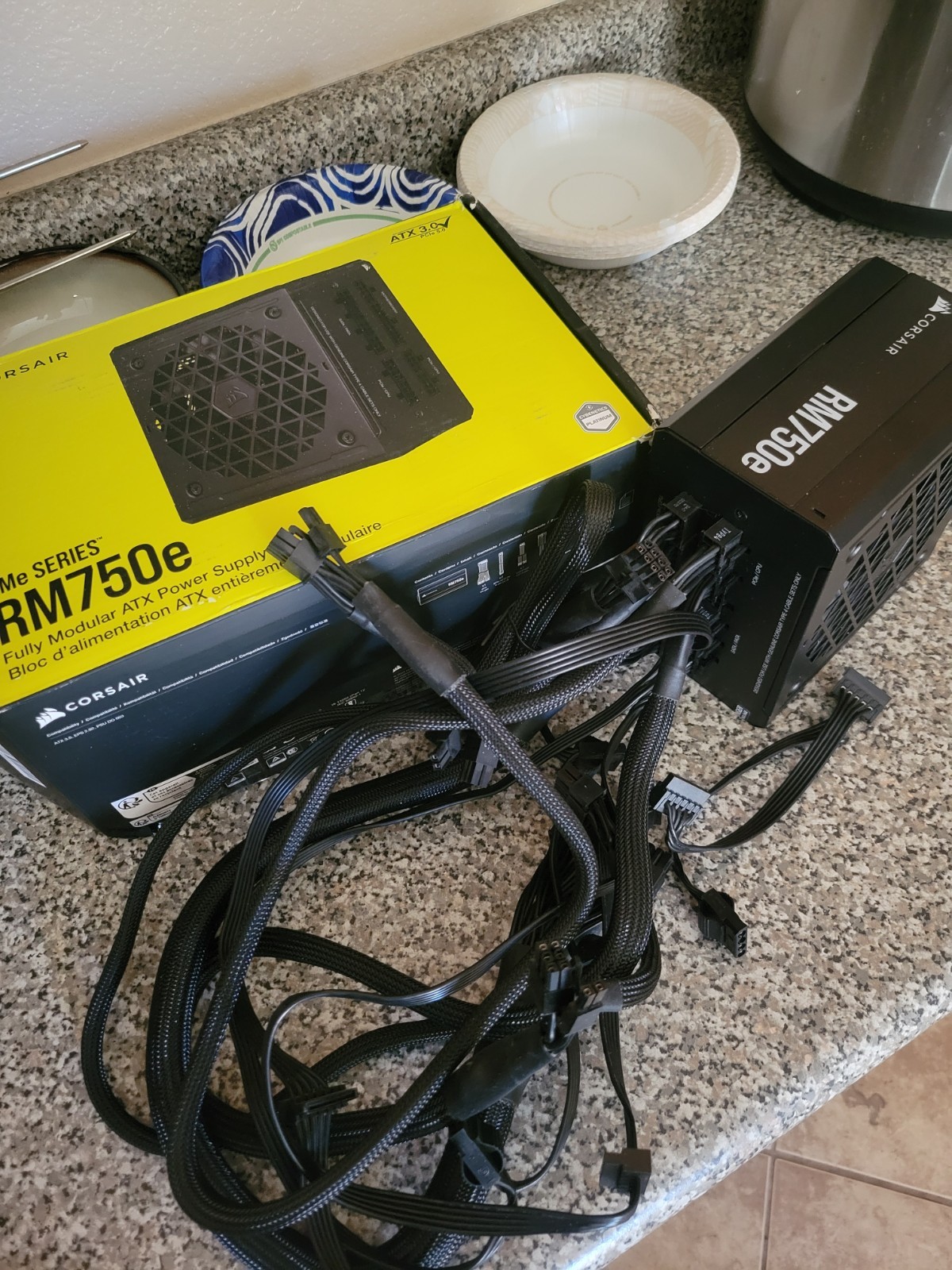 Corsair RM750e (2023) Fully Modular Power Supply – ATX 3.0