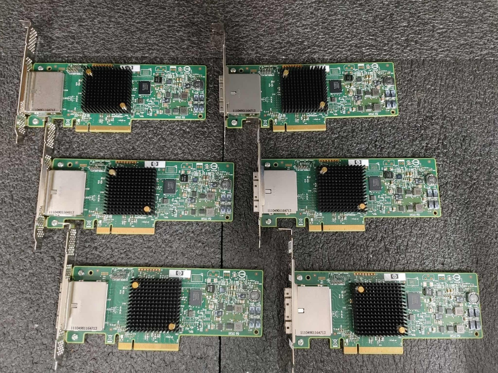 Lot of 6 HP 660087-001 638836-001 SAS9207-8e PCIe 6GB 2.0 SAS/SATA 8 Port HBA