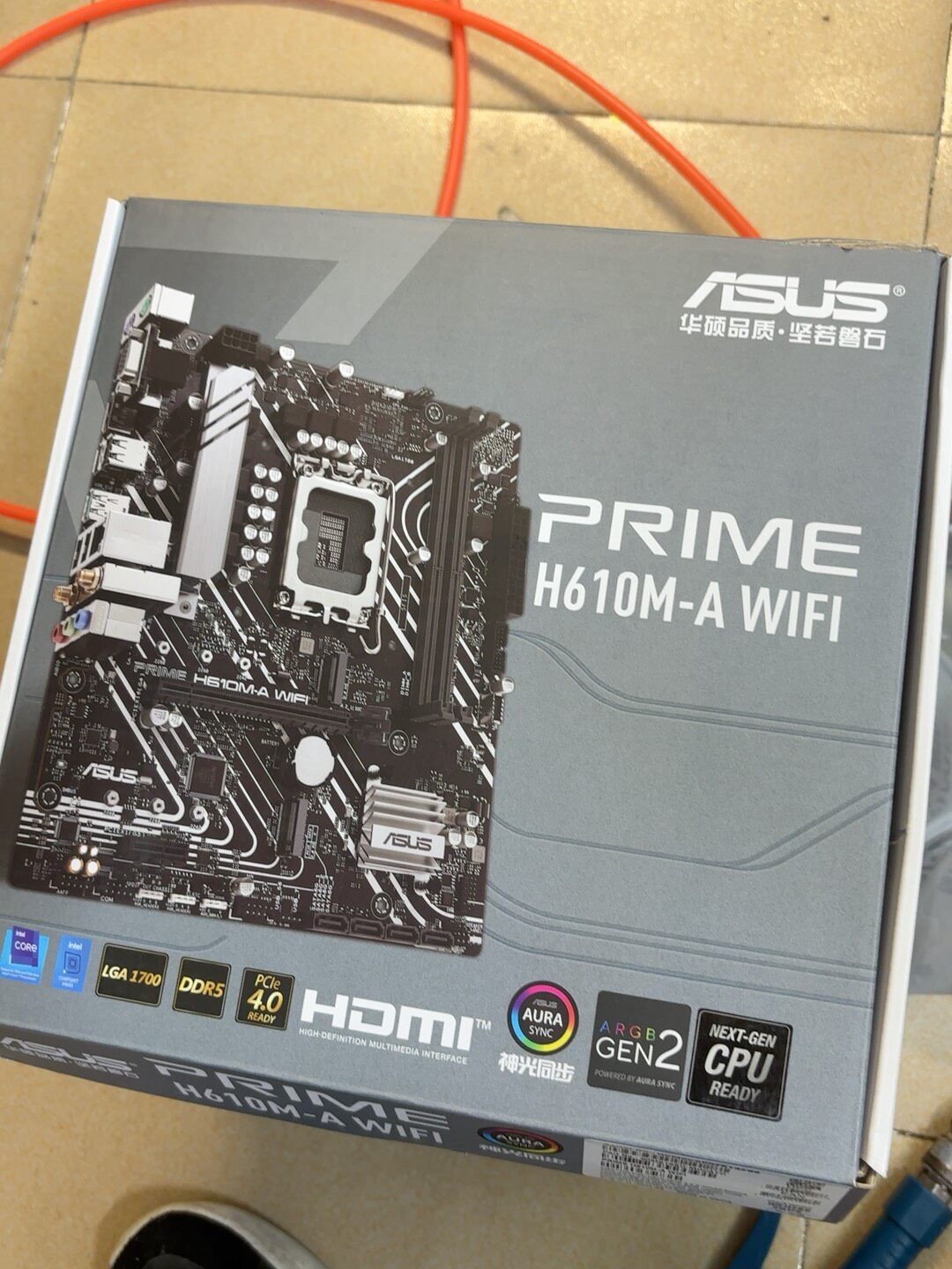 Asus PRIME H610M-A WIFI DDR5 LGA1700 Micro ATX Motherboard Intel 12/13/14 CPU