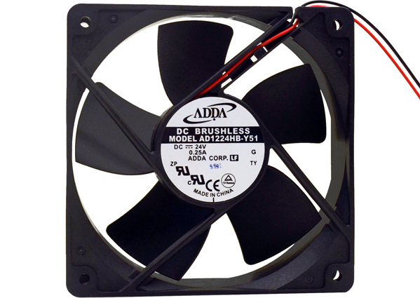 **NEW** ADDA 120MM x 32MM Case Fan DC 24V 112 CFM High Air Flow AD1224HB-Y51