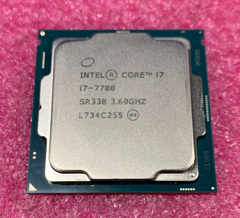 Intel Core i7-7700 3.60GHz Quad-Core 8MB Cache LGA1151 SR338 CPU
