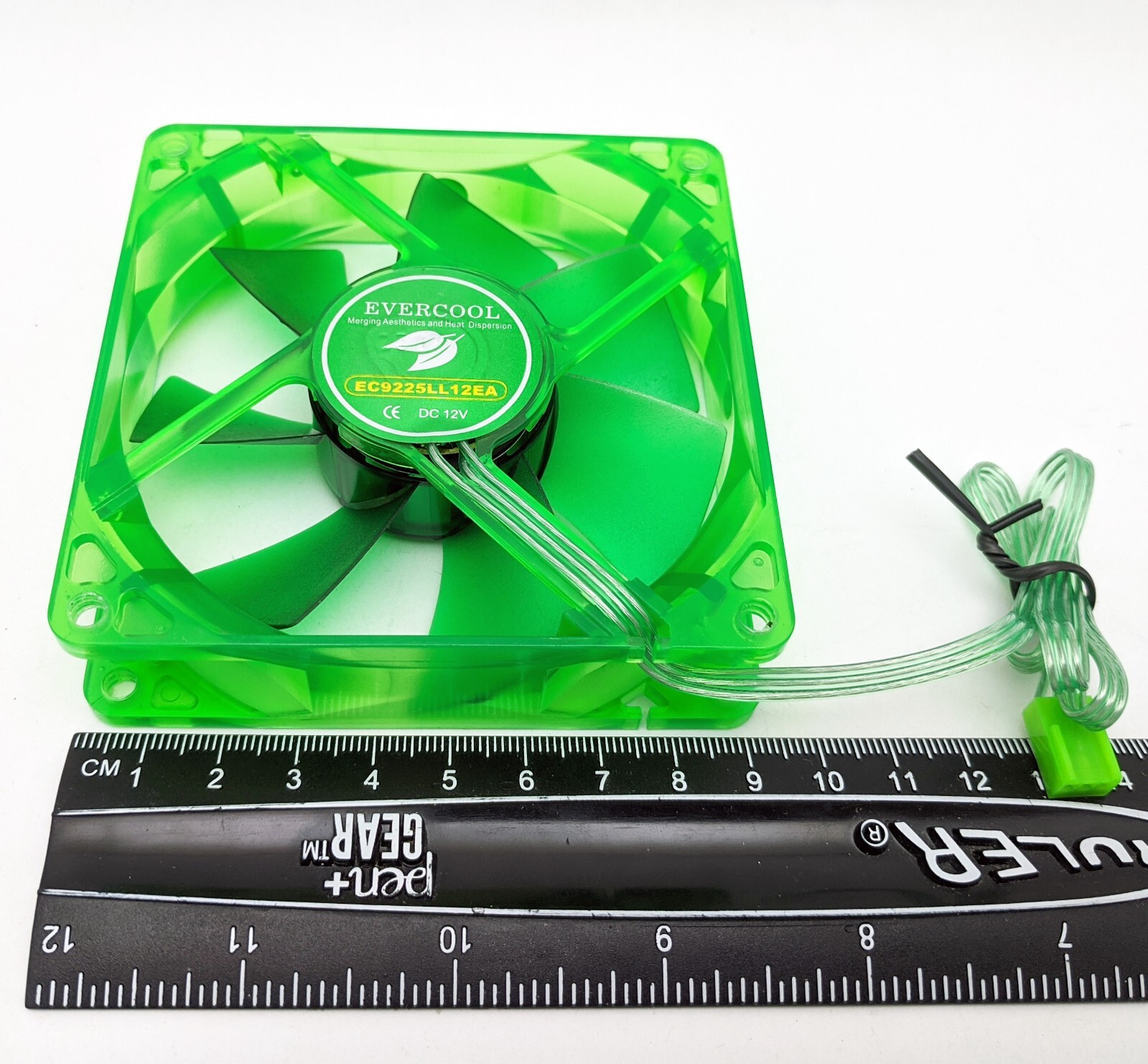 3-pack: NEW Evercool Ever Green Quiet 16dBA 90mm 3pin PC Case Cooling Fan EGF-9