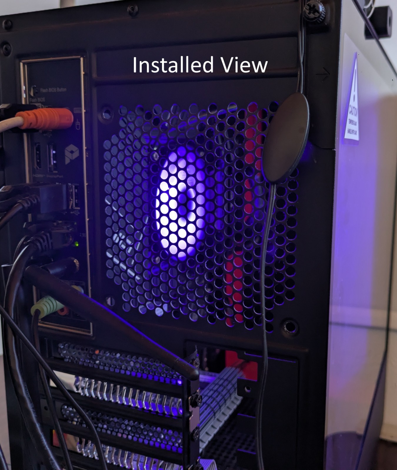 HIGH POWER® Low Profile Blue LED Intel Socket LGA1700 fo i7/i5/i3/i9 CPU Cooling