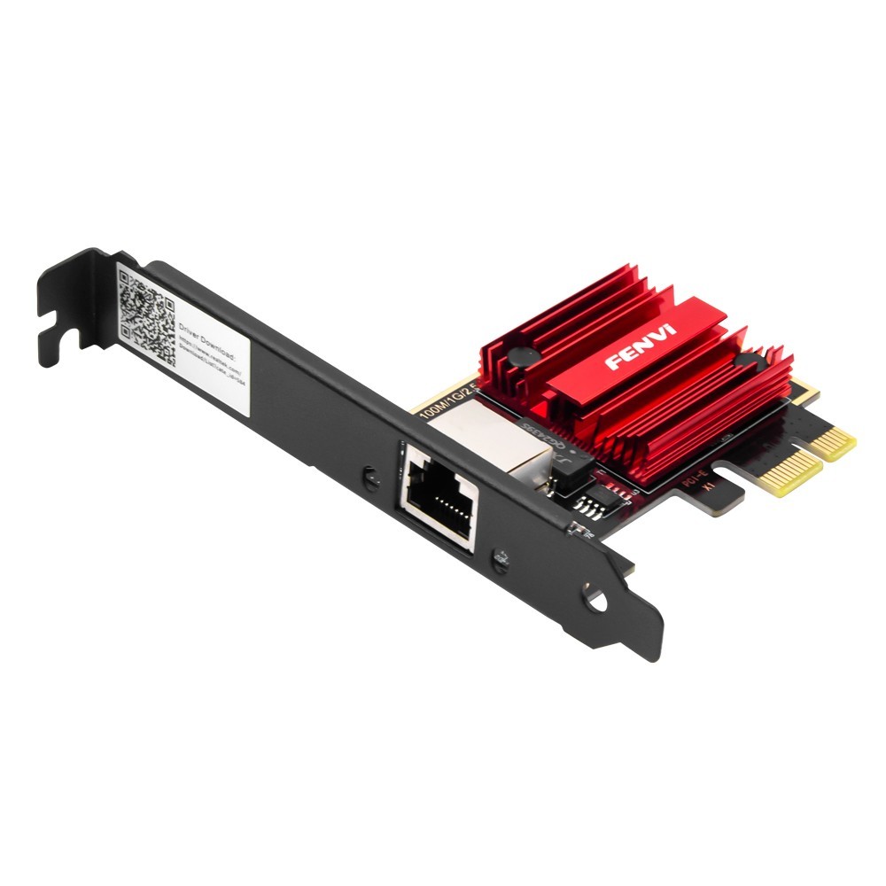 2.5Gbps PCIe Network Adapter Realtek RTL8125B Chip Multi-Gigabit Ethernet Card