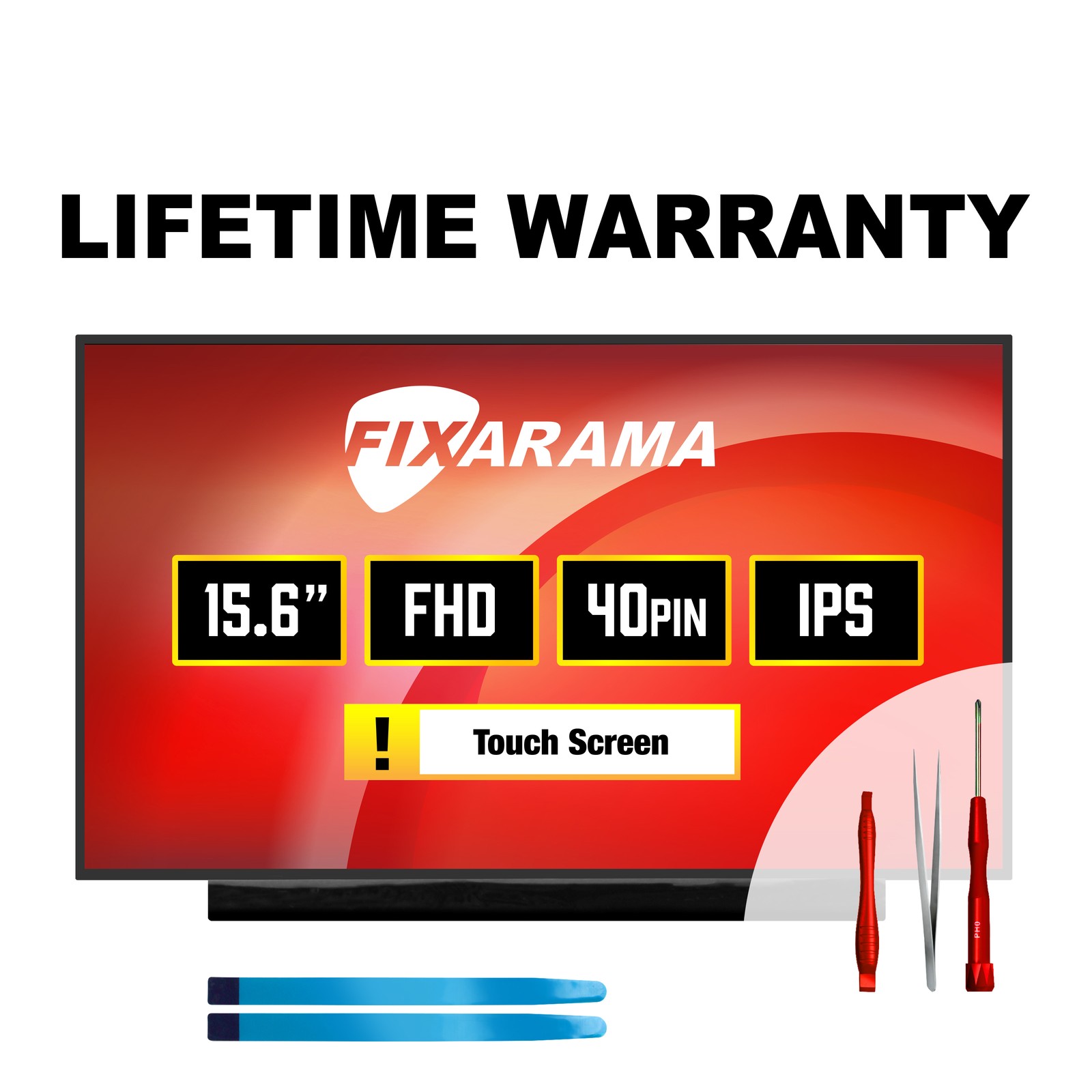 Lenovo SD10W69928 5D10W69931 R156NWF7 R2 HW:1.2 Touch IPS LCD Screen + Tools