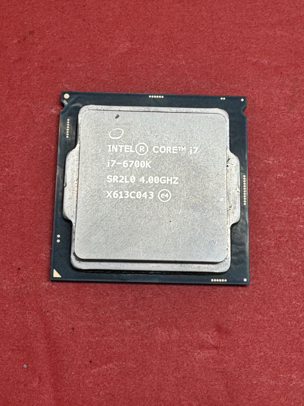 Intel 6th Gen Core i7-6700K 4.0GHz (Turbo 4.2GHz) 4-Core LGA1151 CPU SR2L0