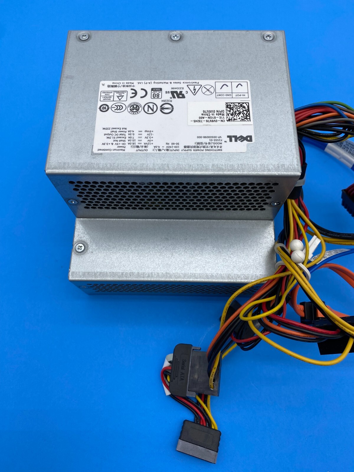 255W Power Supply N249M F255E-01 For Dell Optiplex 760 780 960 FR597 V6V76 RM110