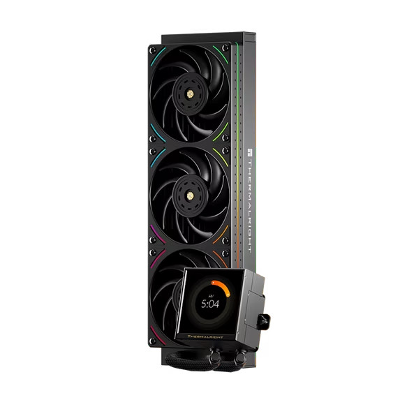 Thermalright PEERLESS VISION 360 UB ARGB BLACK Radiator 69CFM Water Cooled NEW