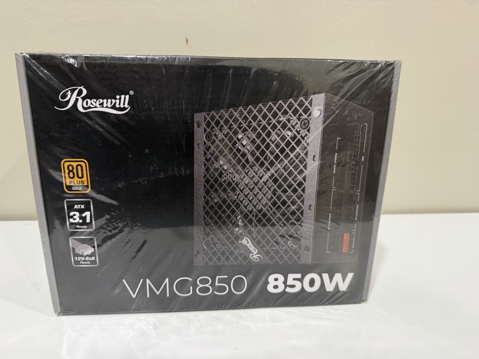 Rosewill VMG850 850W 80 Plus Gold Fully Modular ATX 3.1 PCIe 5.1 Power Supply