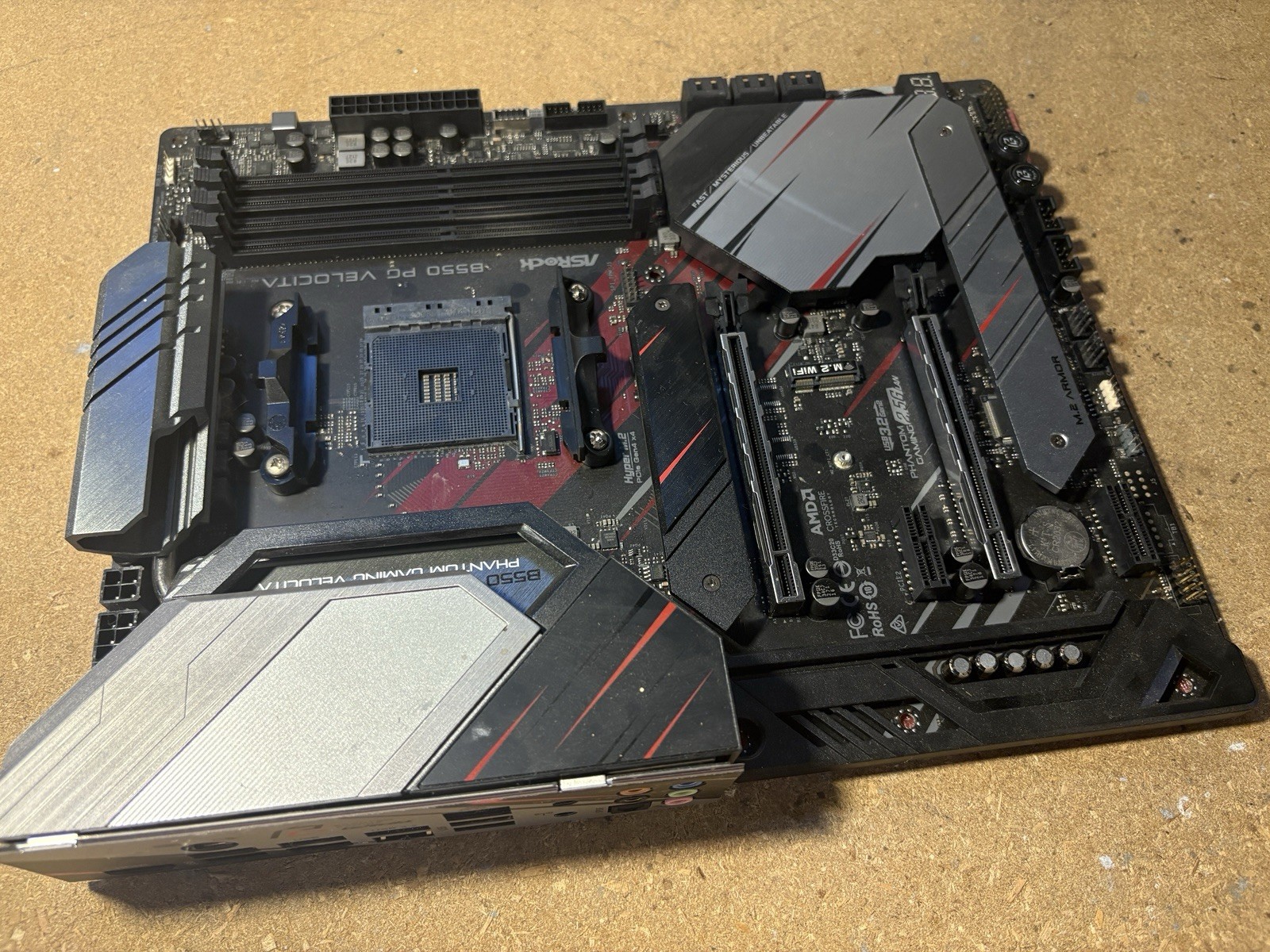 AsRock B550 PG Velocita AMD AM4 ATX Motherboard