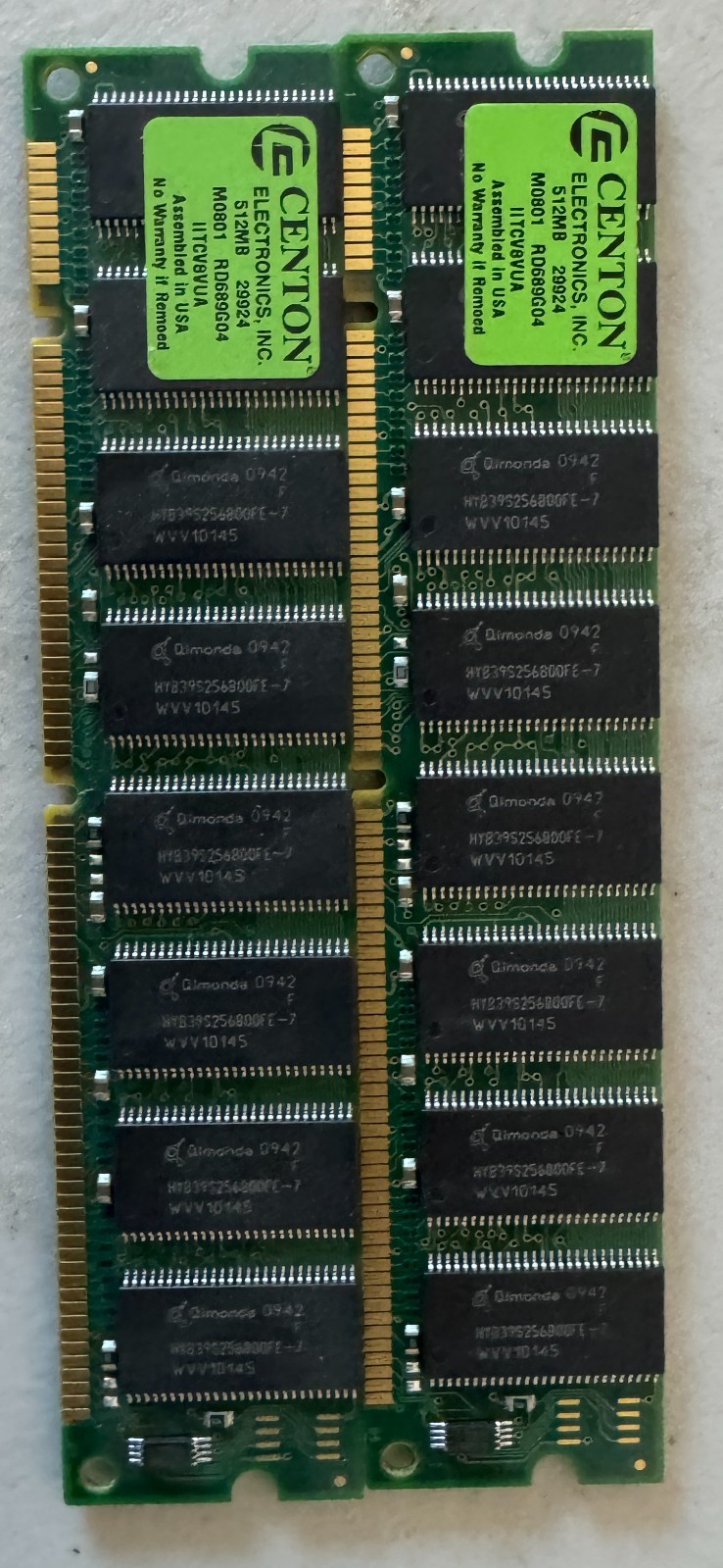 512 MB DIMM 133 MHz SDRAM Memory (KTD-DM133/512)