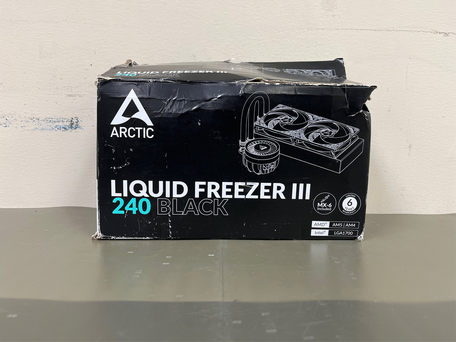 ARCTIC COOLING Liquid Freezer III – 240: All-in-One CPU Water Cooler with 240mm