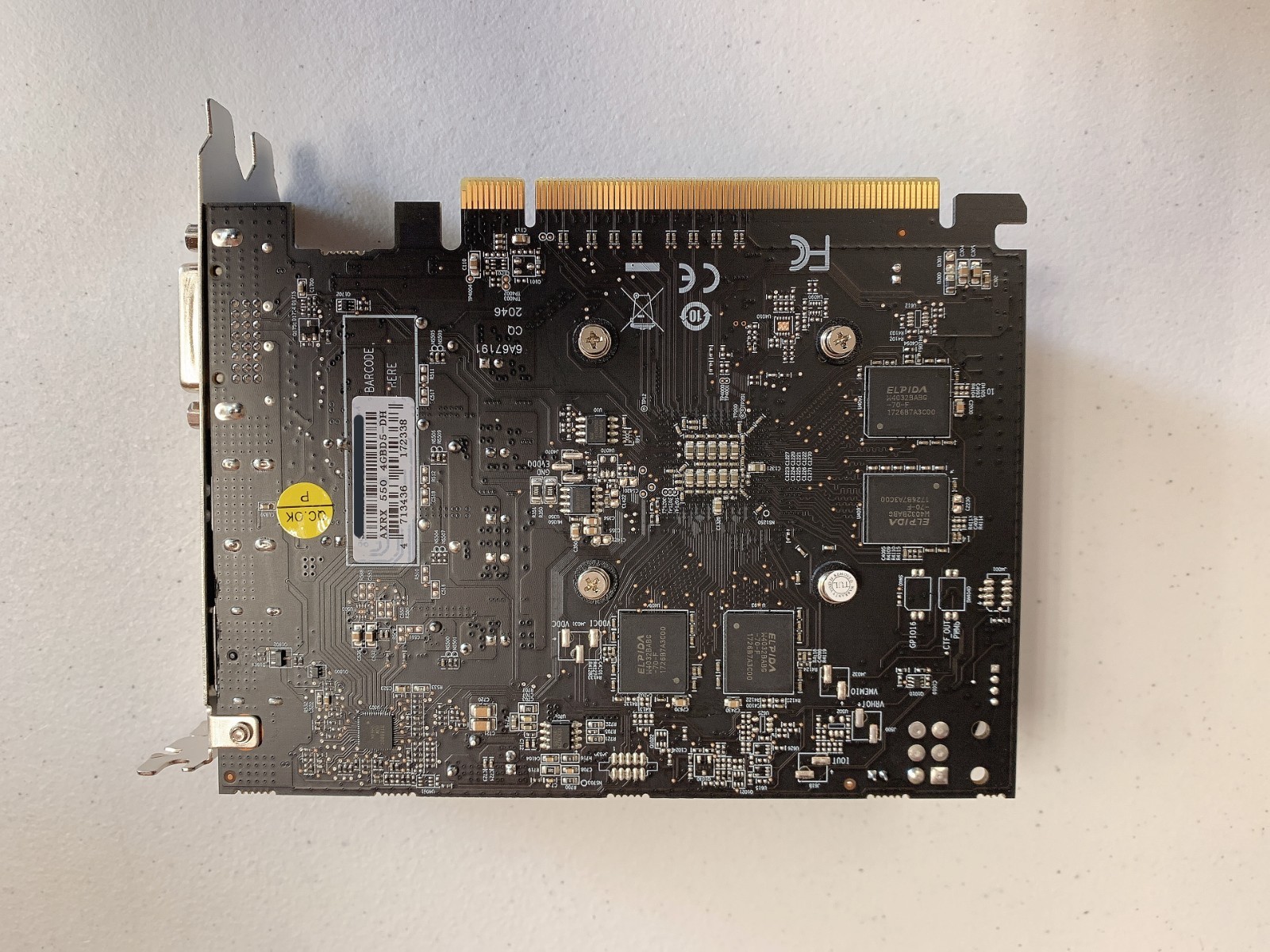 PowerColor AMD Radeon RX 550 AXRX 550 4GBD5-DH 4GB Red Dragon Graphics Card