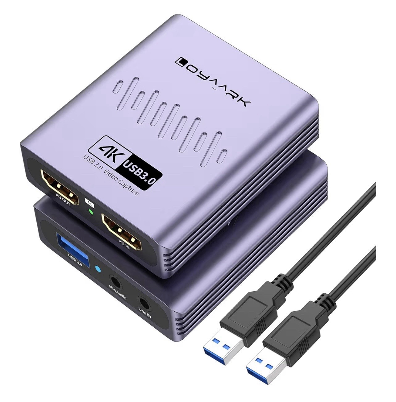 4K HDMI Video Capture Card for Nintendo Switch 2 PS5 Xbox PC Streaming- USB 3.0