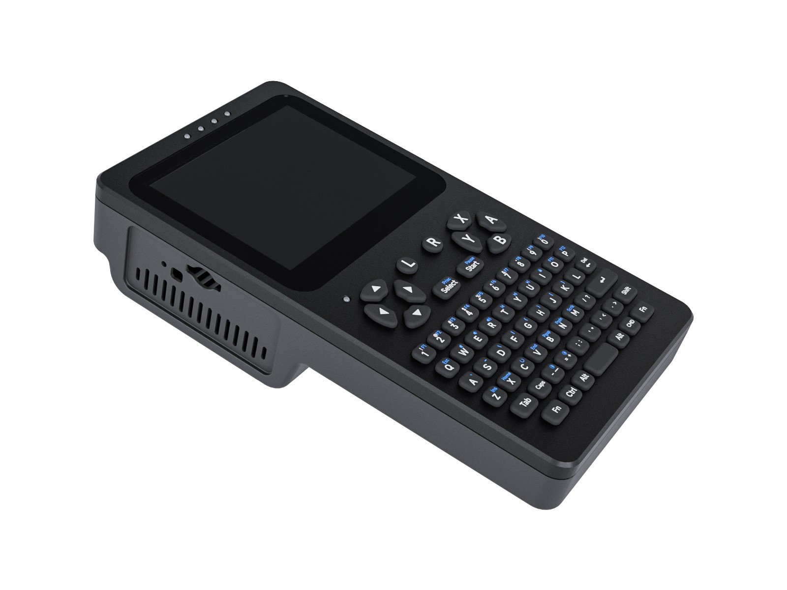 Portable Handheld Linux Terminal 3.5in Touch Display for Raspberry Pi 4B/5