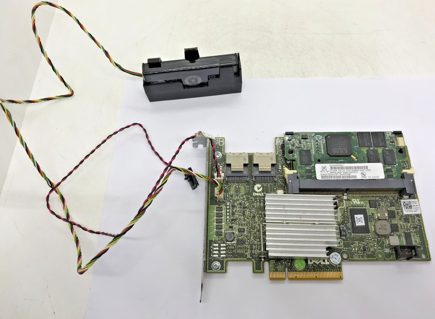 DELL 0GRXYF H700 6Gb/s SAS 512MB Cache PCIe RAID CONTROLLER + BATTERY#GK11816