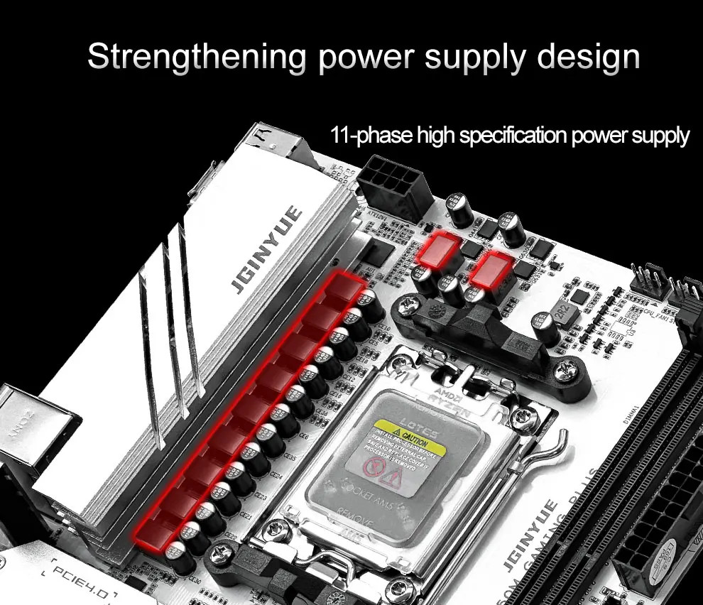 B650M Gaming Plus AM5 Motherboard Micor ATX, Ryzen 7000 series, 2 DDR5 Slots