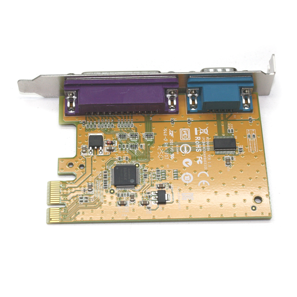 Dell Expansion Card 5R3FC YCJ65 Serial RS-232 (DB9) Parallel LPT (DB25) Ports MT