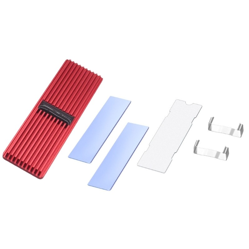 M.2 SSD NVMe Heat Sink Aluminum M.2 2280 Solid Hard Disk Heatsink Gasket