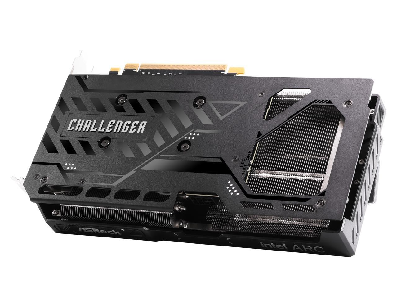 ASRock Challenger Arc B580 12GB GDDR6 PCI Express 4.0 x8 ATX Graphics Card B580