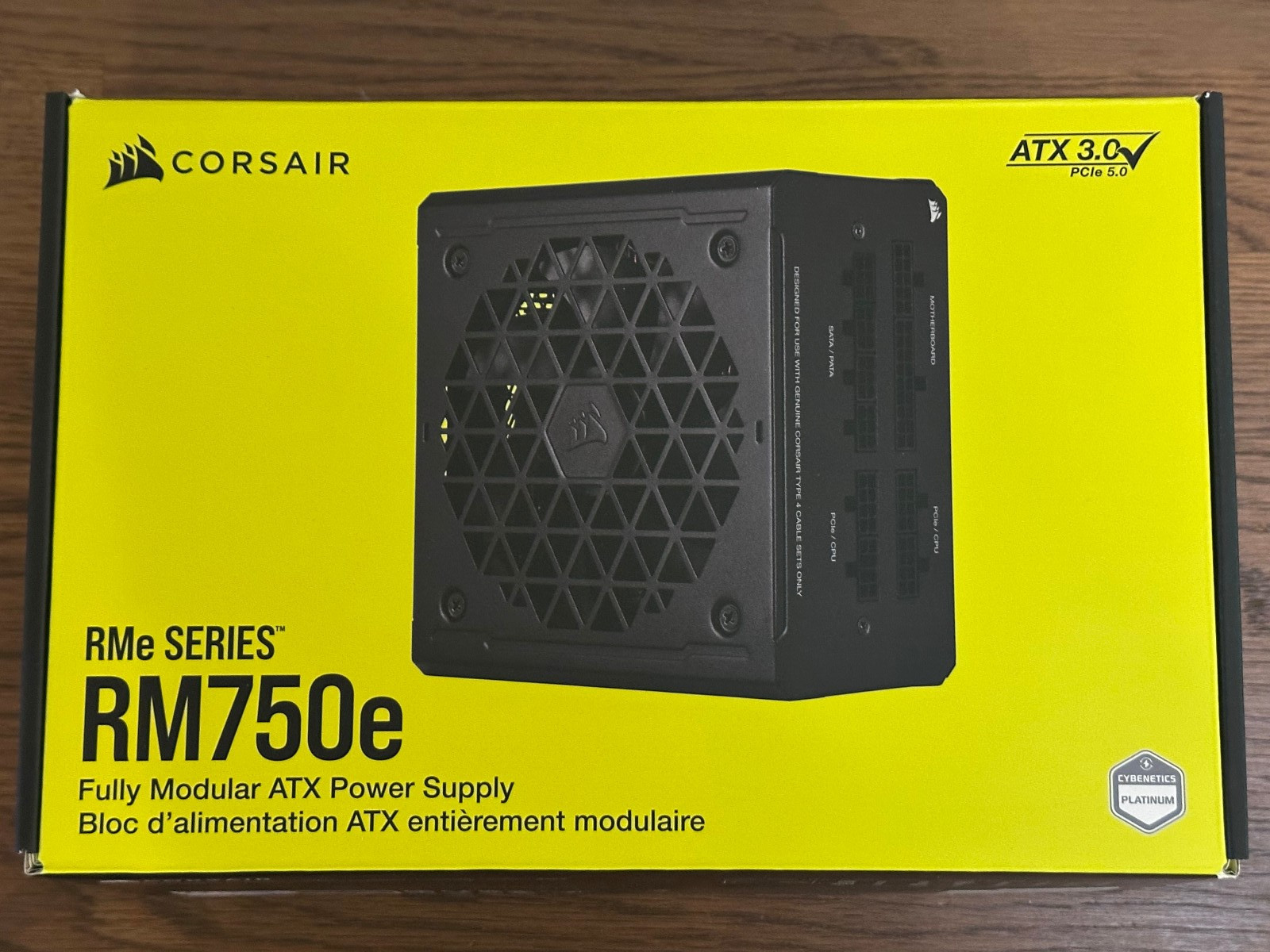 Corsair RM750e RMe Series 750W Fully Modular ATX Power Supply Black
