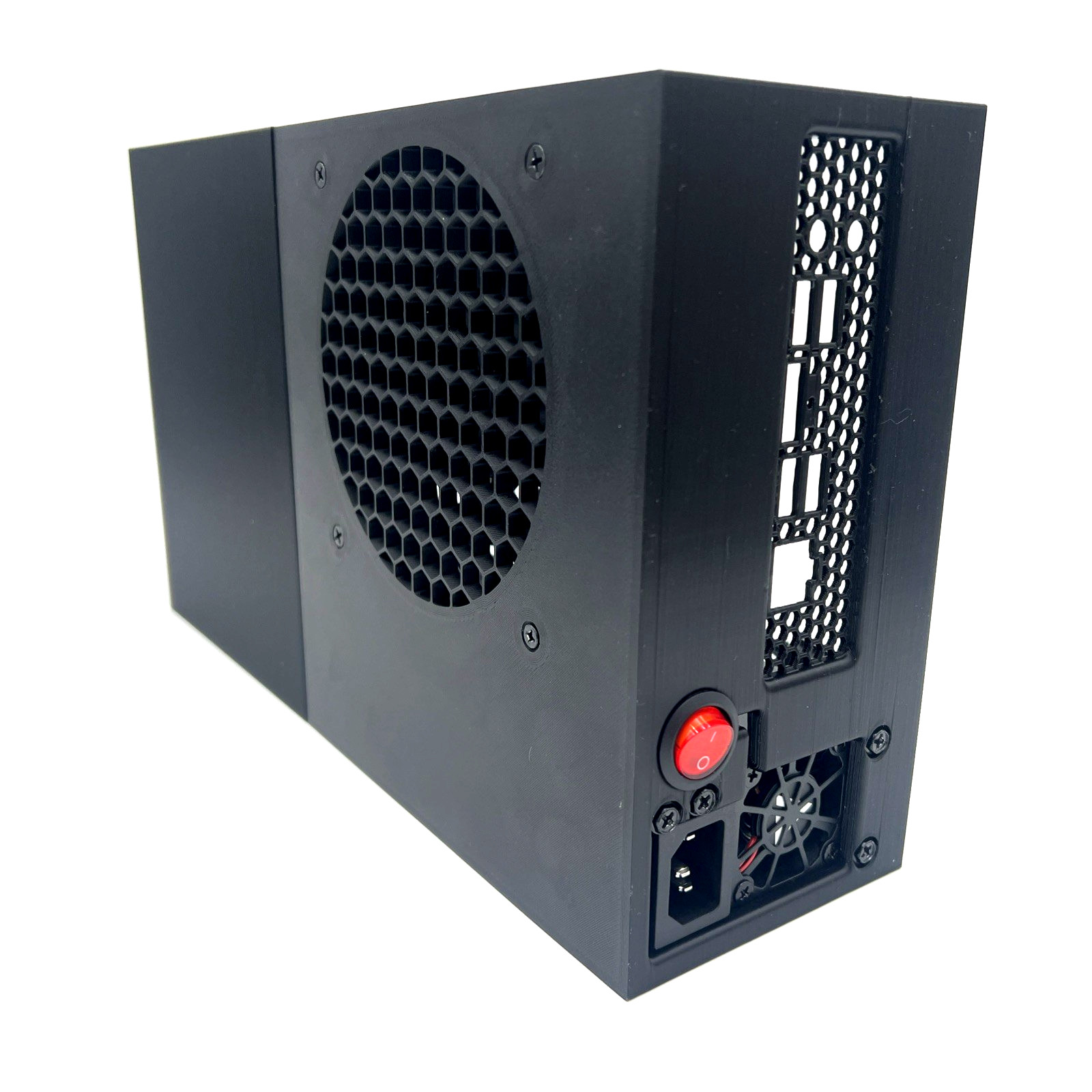 AMD BC250 OC Edition Steam Machine Computer Case Kit FLEX ATX Power Supply Fans