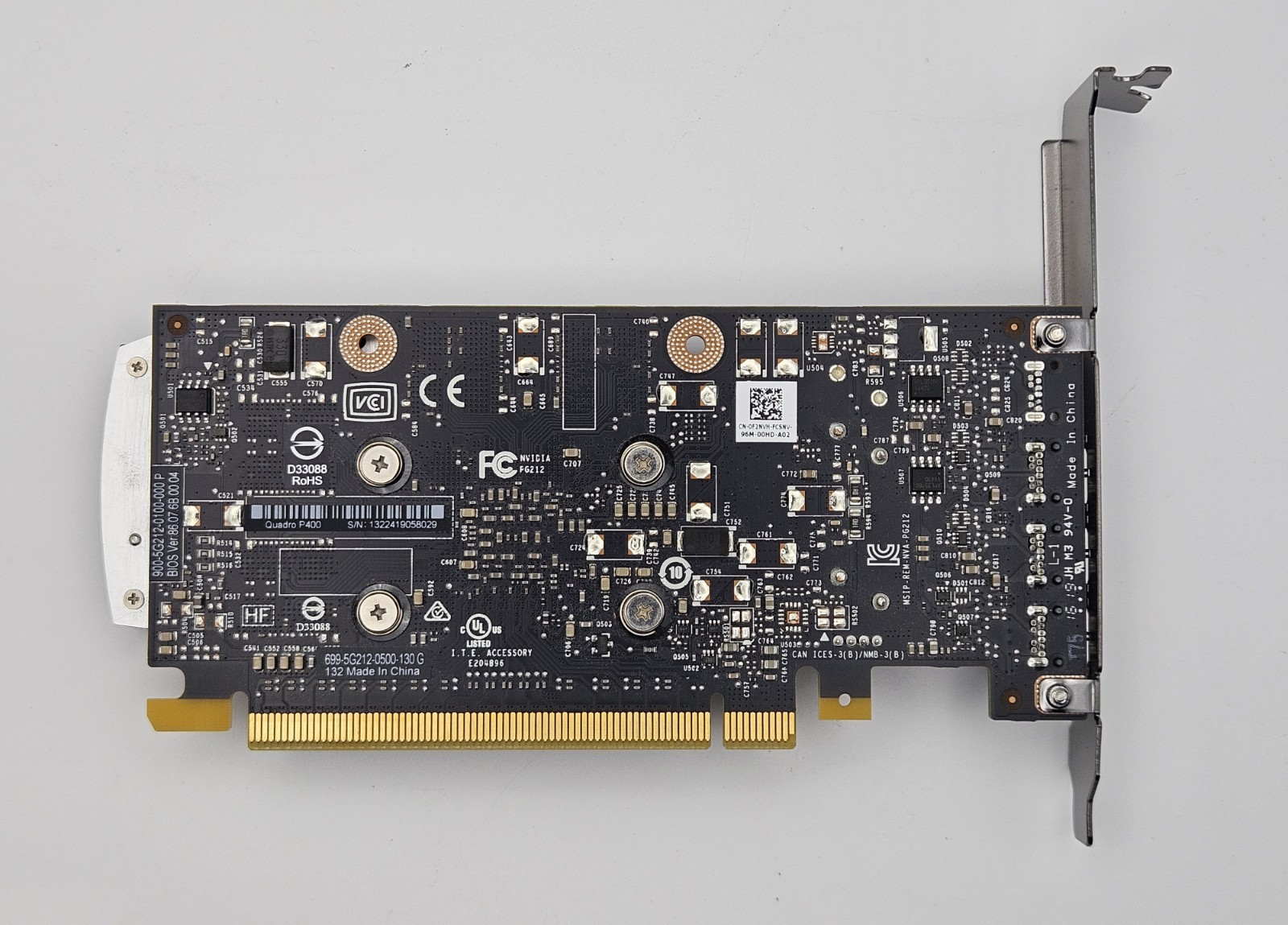 Nvidia Quadro P400 2GB GDDR5 PCI-E 3.0 x16 Video Graphics Card (High Profile)