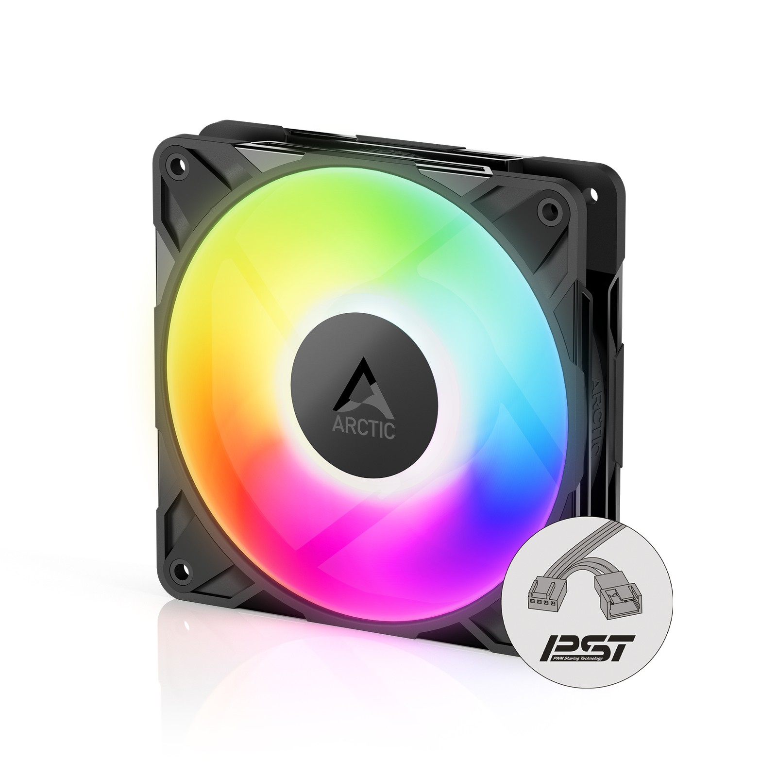 ARCTIC P12 Pro PST A-RGB Fan 120 mm PWM PC Case Silent